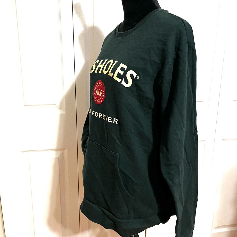 ALF Hunter Green sweatshirt sz Large - Picture 8 of 8